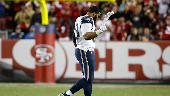 Rams' Donald fined $21,269 by NFL for actions in opener Rams' Donald fined $21,269 by NFL for actions in opener