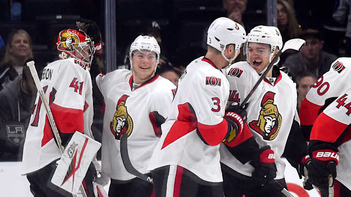 Zibanejad stars as Sens score 4 late goals, stun Kings 5-3