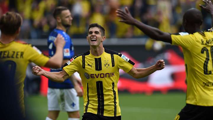Watch: Christian Pulisic nets first Bundesliga goal of season for Dortmund