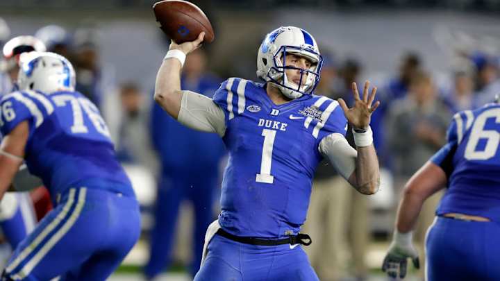 Duke QB Thomas Sirk ruptures Achilles during team workout Duke QB Thomas Sirk ruptures Achilles during team workout