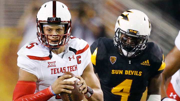 Ballage scores 8 TDs, Arizona State beats Texas Tech 68-55