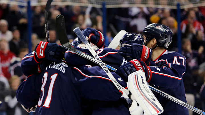 Johnson, Saad score twice each; Jackets beat Caps 5-4 in SO Johnson, Saad score twice each; Jackets beat Caps 5-4 in SO