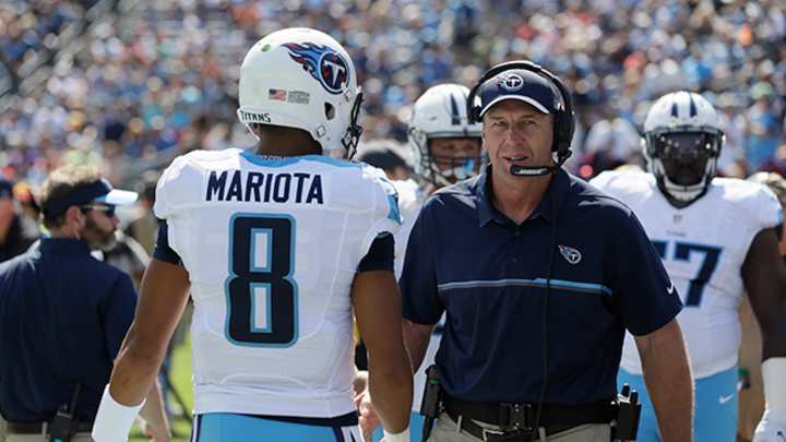 Mike Mularkey talks Mariota's Growth and Beating Green Bay Mike Mularkey talks Mariota's Growth and Beating Green Bay