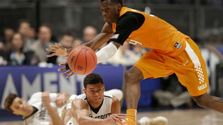 12th-seeded Tennessee upsets Vanderbilt 67-65 in SEC tourney