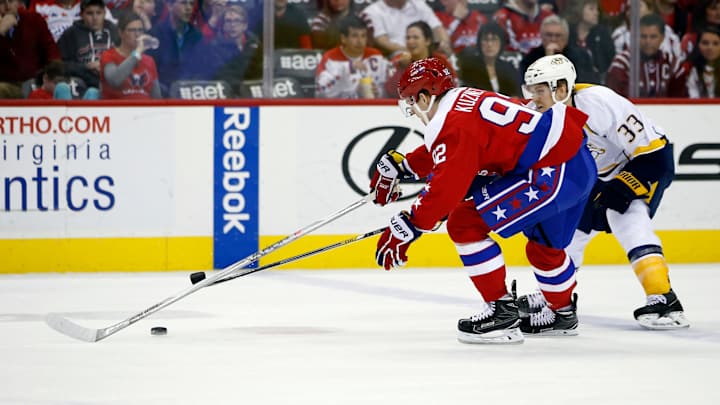 Kuznetsov's passing fancy helps Capitals beat Predators 4-1 Kuznetsov's passing fancy helps Capitals beat Predators 4-1
