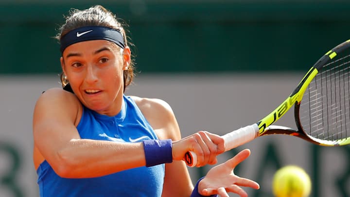 Garcia beats Ivanovic on grass for spot in semifinals