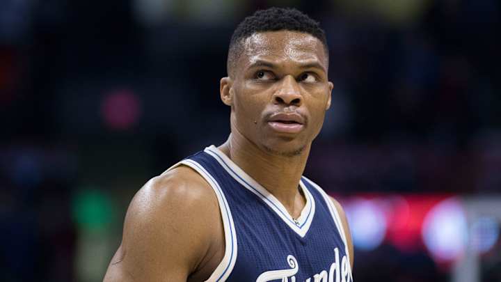 What is Thunder’s Russell Westbrook wearing before facing Grizzlies? What is Thunder’s Russell Westbrook wearing before facing Grizzlies?