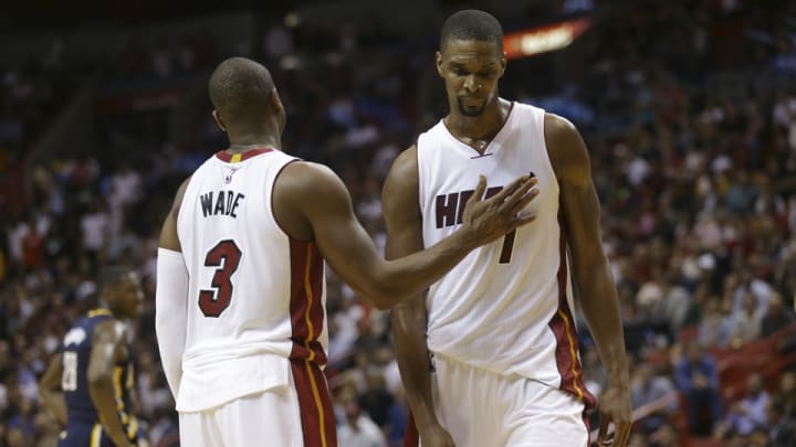 Heat star Wade on Bosh’s injury: ‘It’s not the same health scare’