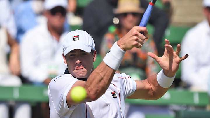 Isner moves US into Davis Cup quarterfinals with four-set win