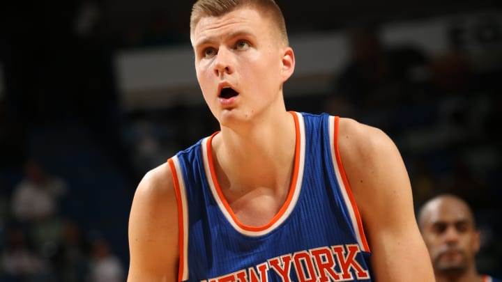 Porzingis (shoulder) out, may not play again this season