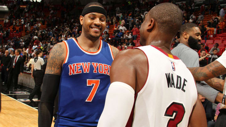 Carmelo Anthony on Dwyane Wade’s Chicago move: ‘I was shocked’