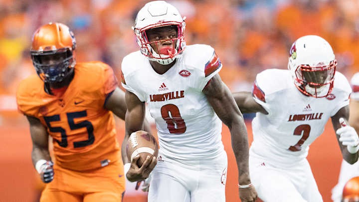 Lamar Jackson for Heisman? Louisville QB makes history at Syracuse Lamar Jackson for Heisman? Louisville QB makes history at Syracuse
