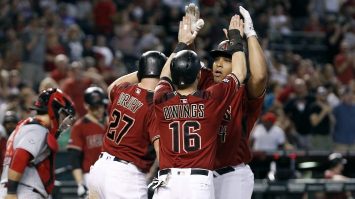 Tomas, Castillo, Bradley leads Diamondbacks past Reds, 11-2