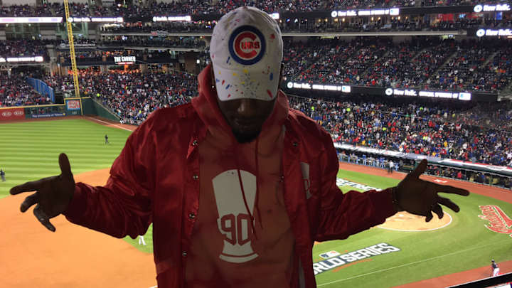 Is Chicagoan Iman Shumpert a bandwagon Cubs fan?