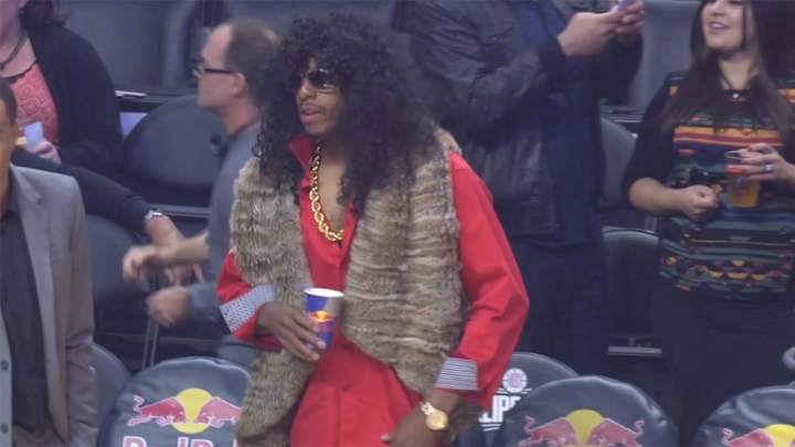 Paul Pierce dressed as Rick James and paraded around pregame like it was no big deal