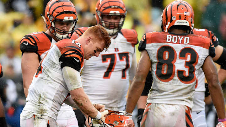 Bengals' Andy Dalton getting sacked at alarming rate