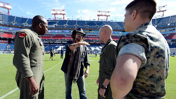 Chiefs' Peters raises fist during national anthem Chiefs' Peters raises fist during national anthem