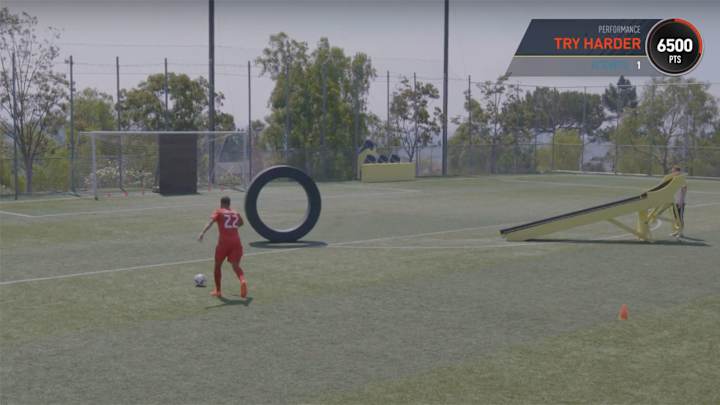 Watch: MLS players try real life FIFA skills challenges