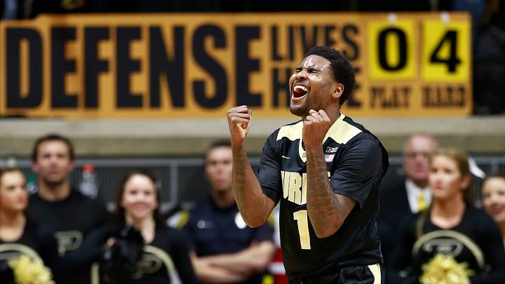 Hammons leads No. 20 Purdue over No. 10 Maryland, 83-79