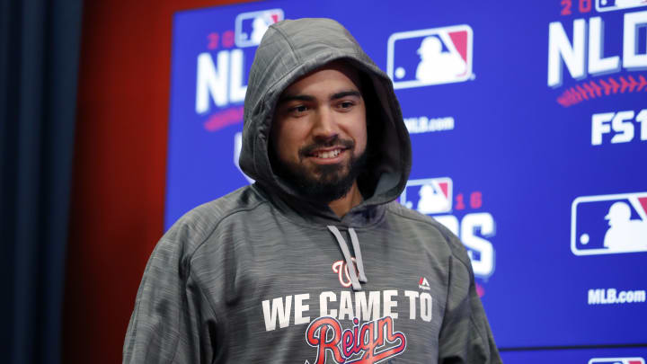 Rain could affect start of Dodgers-Nationals NLDS Game 2