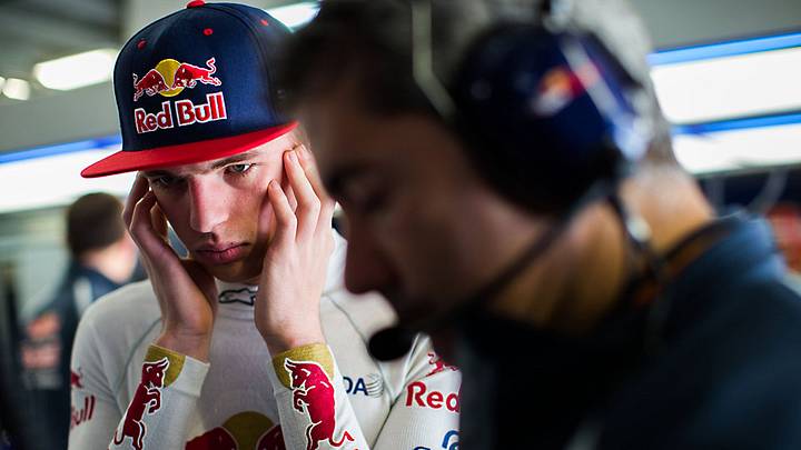 Max Verstappen versteppen in for demoted Daniil Kvyat at Red Bull Max Verstappen versteppen in for demoted Daniil Kvyat at Red Bull