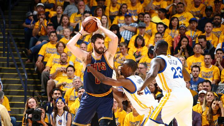 Kevin Love leaves Game 2 in third quarter Kevin Love leaves Game 2 in third quarter