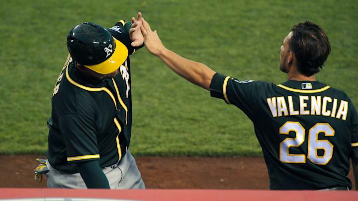 Alonso has RBI single in 10th to help A's beat Angels 8-6