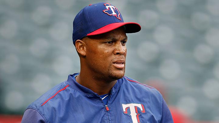 Watch: Adrian Beltre hits Elvis Andrus with a righteous death glare