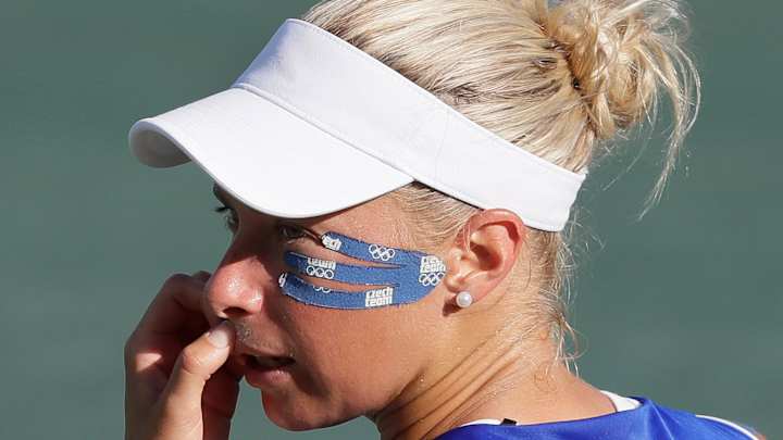 After volley to face, from a sure tennis medal to none