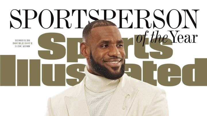 LeBron James featured on cover of Sports Illustrated's Sportsperson of the Year issue