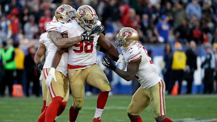 49ers' reconfigured offensive line fuels rally vs. Rams