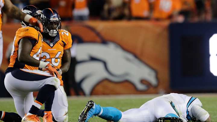 Broncos put a hurt on QBs last year, too. Broncos put a hurt on QBs last year, too.