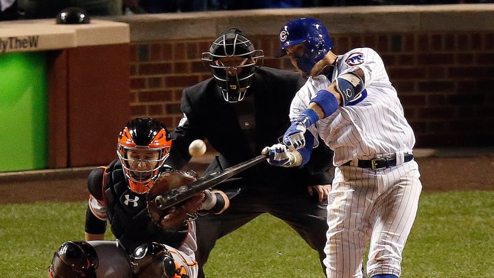 Watch: Javier Baez blasts game-winning home run off Johnny Cueto