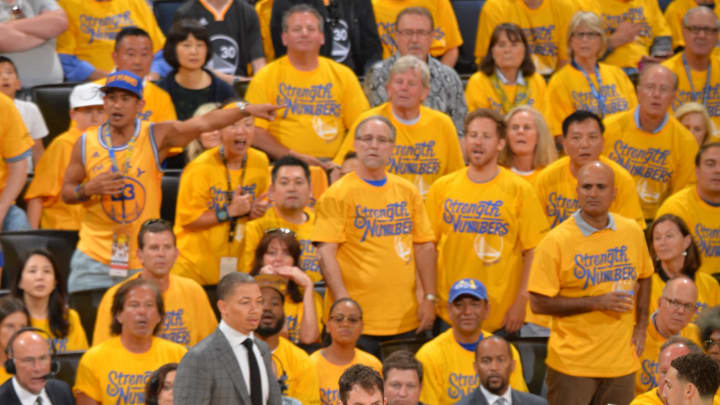 Cavs' Love takes part in shootaround before Game 3 of finals