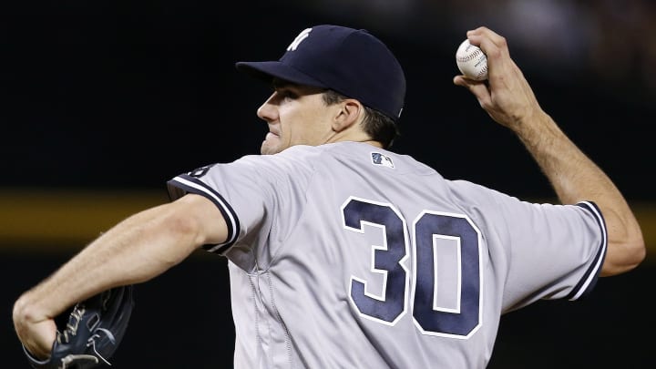 Eovaldi retires 18 straight, Yankees beat Arizona 4-2 Eovaldi retires 18 straight, Yankees beat Arizona 4-2