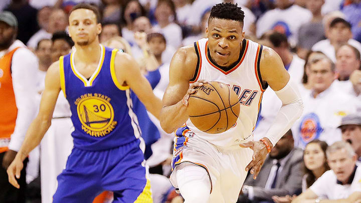 Warriors on brink of elimination as Thunder close in on NBA Finals