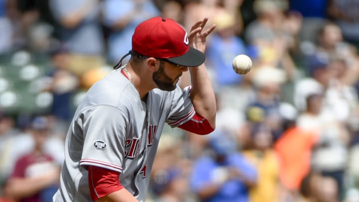 Reds option LHP Cody Reed, recall OF Kyle Waldrop