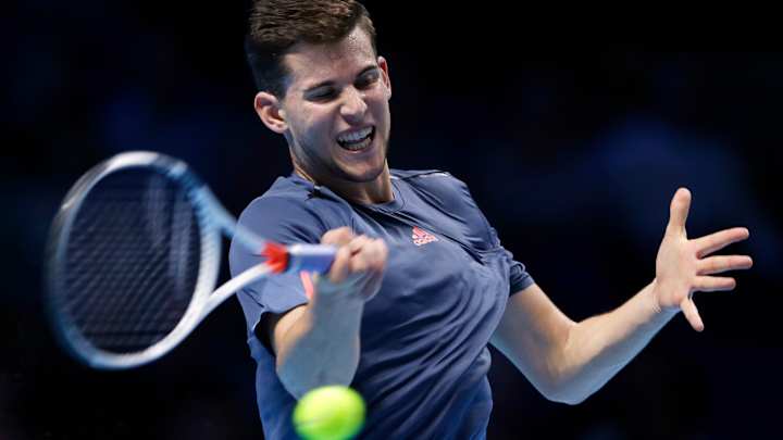 Thiem wins for first time at ATP Finals, beats Monfils in three sets