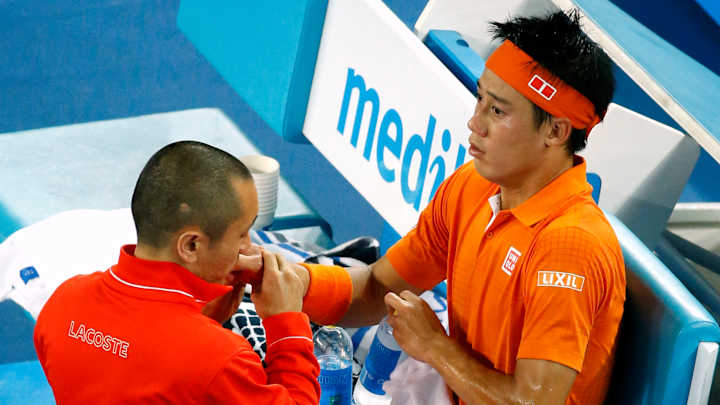 Healthy Nishikori back in Australian Open round of 16
