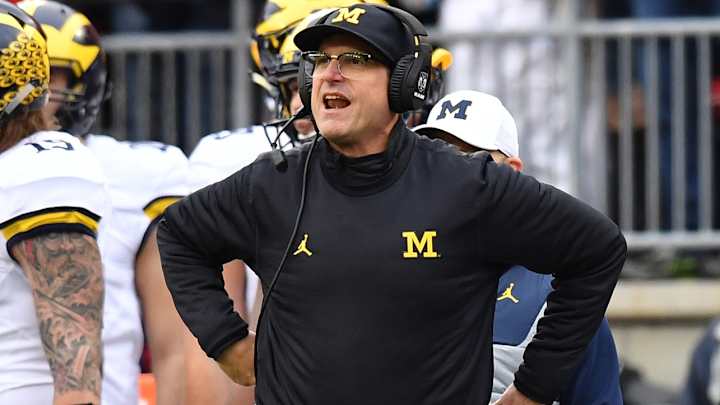Big Ten reprimands Jim Harbaugh, fines Michigan $10,000 for postgame comments