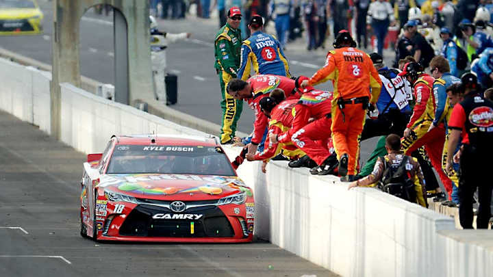 Kyle Busch hoping to use big Brickyard weekend for momentum