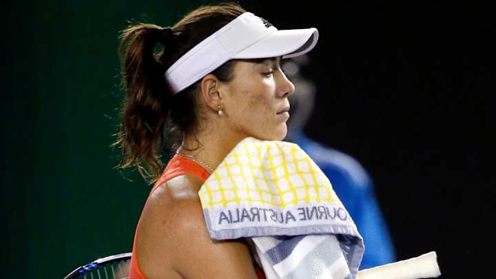 No. 3 Muguruza out in 3rd round at Australian Open