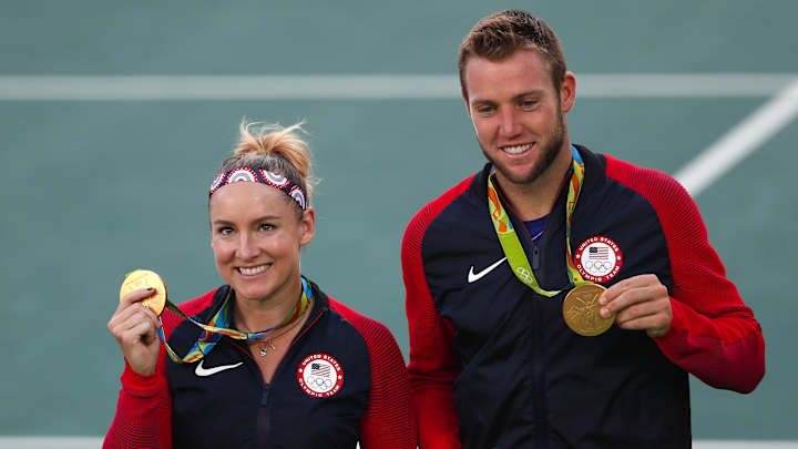 Mattek-Sands, Sock win mixed doubles gold medal in tennis