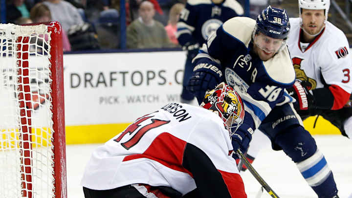 Jenner scores twice to help Columbus beat Ottawa 4-2