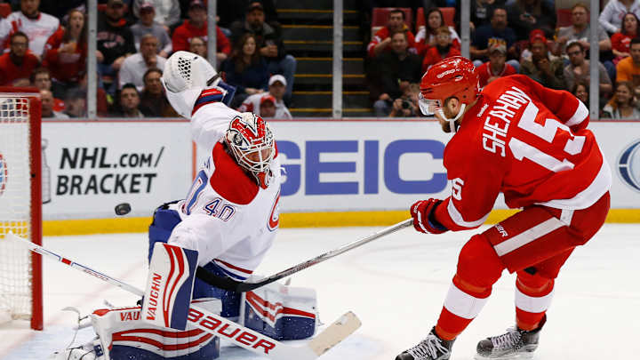 Sheahan scores 2, helps Red Wings hold off Canadiens 4-3 Sheahan scores 2, helps Red Wings hold off Canadiens 4-3