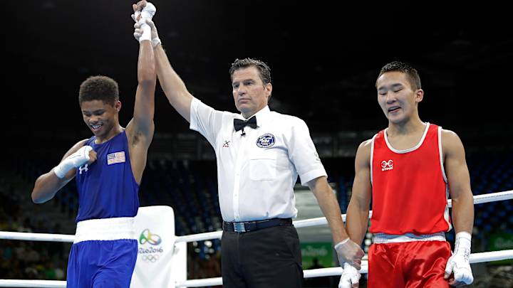 Stevenson advances to boxing final after Nikitin ruled out