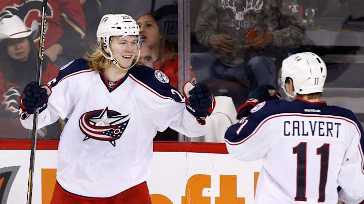 Karlsson snaps slump, Blue Jackets beat Flames 2-1 Karlsson snaps slump, Blue Jackets beat Flames 2-1