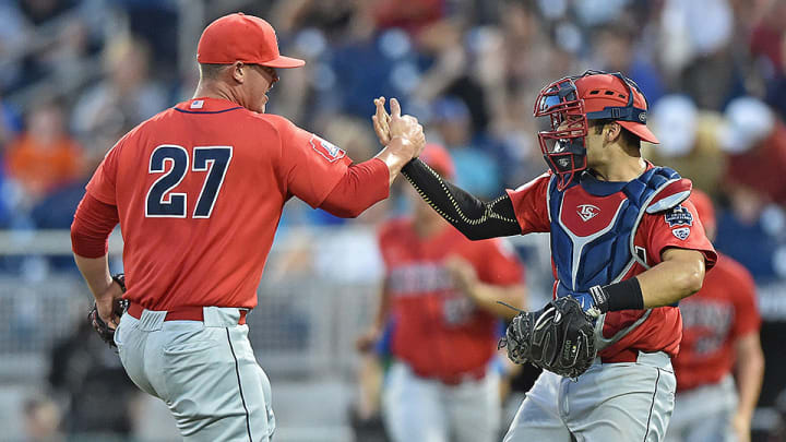 Arizona’s Cloney shuts down Chanticleers in CWS Game 1 win