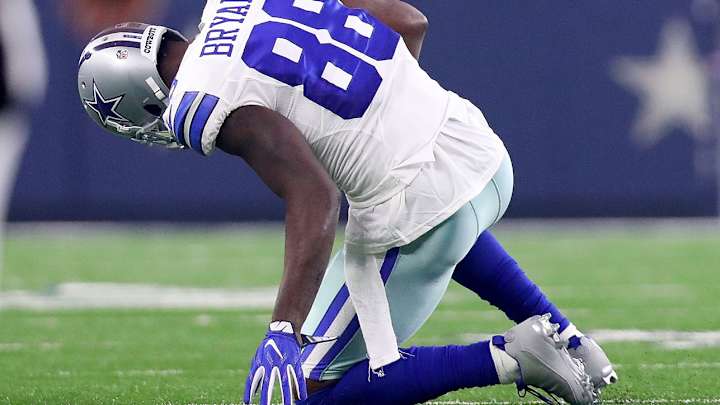Report: Cowboys WR Dez Bryant (knee) could miss three weeks Report: Cowboys WR Dez Bryant (knee) could miss three weeks