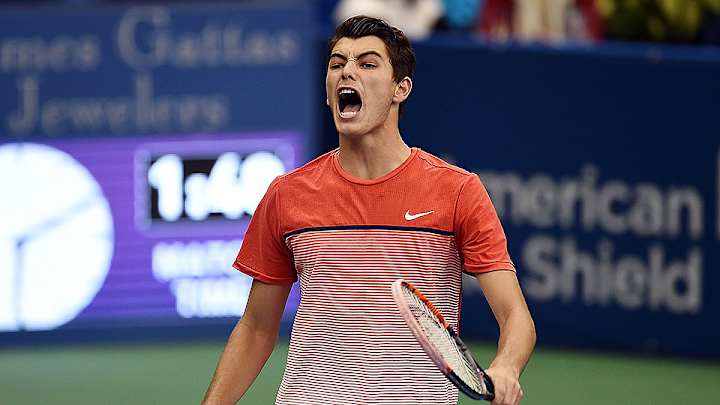 American teen Taylor Fritz reaches final in third ATP event American teen Taylor Fritz reaches final in third ATP event